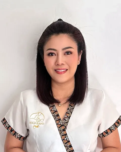 Joy, Thai massage therapist at Gold Hand Prague
